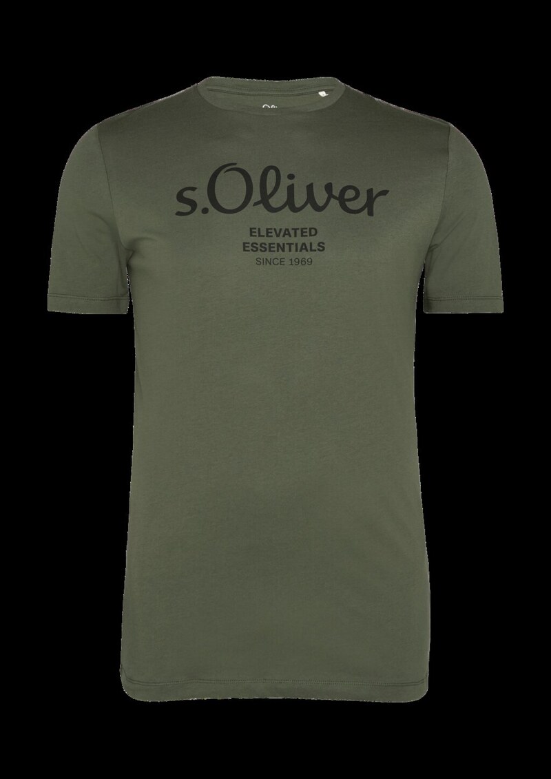 T-Shirt mit Logo-Print