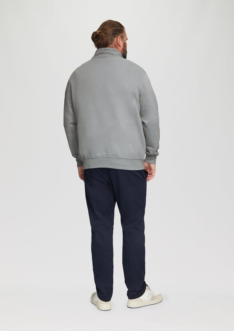 Sweatshirt mit Frontprint und Snood-Kragen