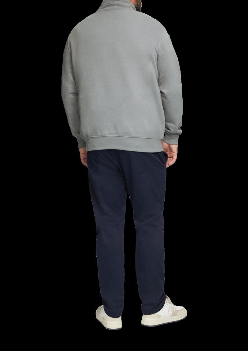 Sweatshirt mit Frontprint und Snood-Kragen