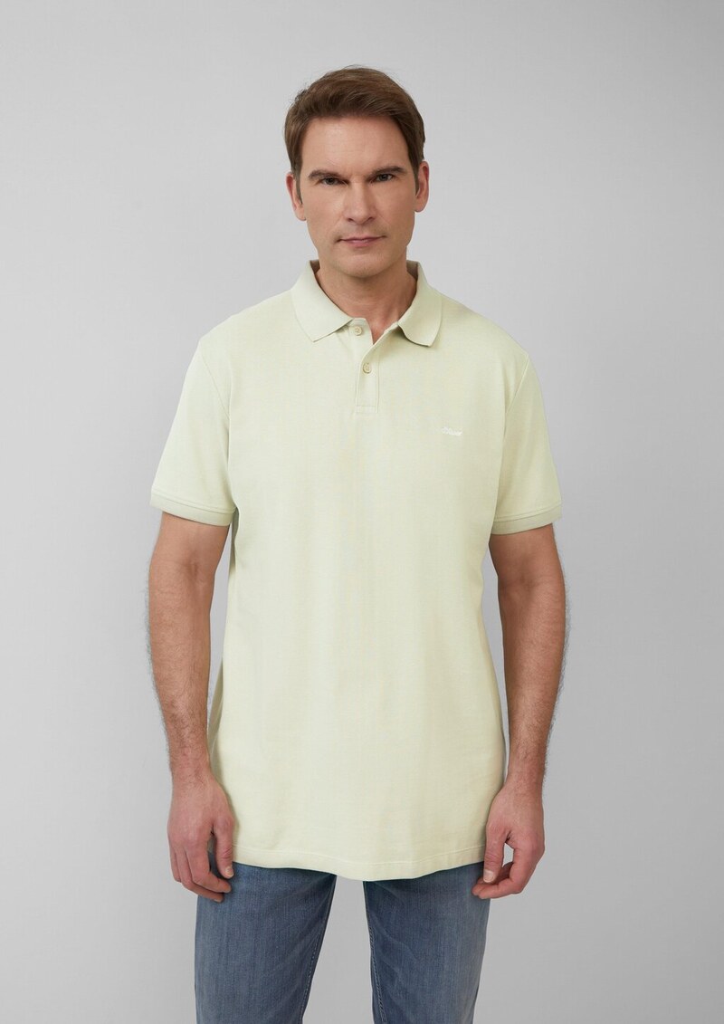 Poloshirt aus Baumwollpiqué