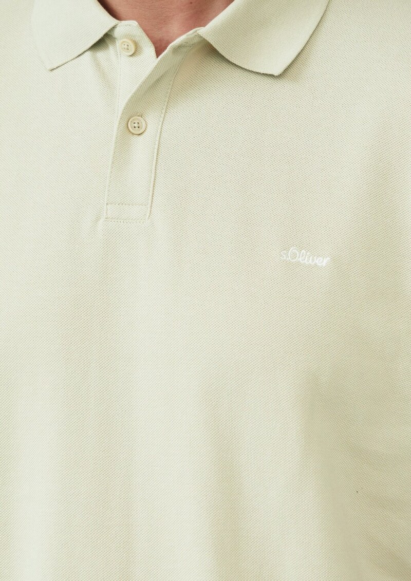 Poloshirt aus Baumwollpiqué