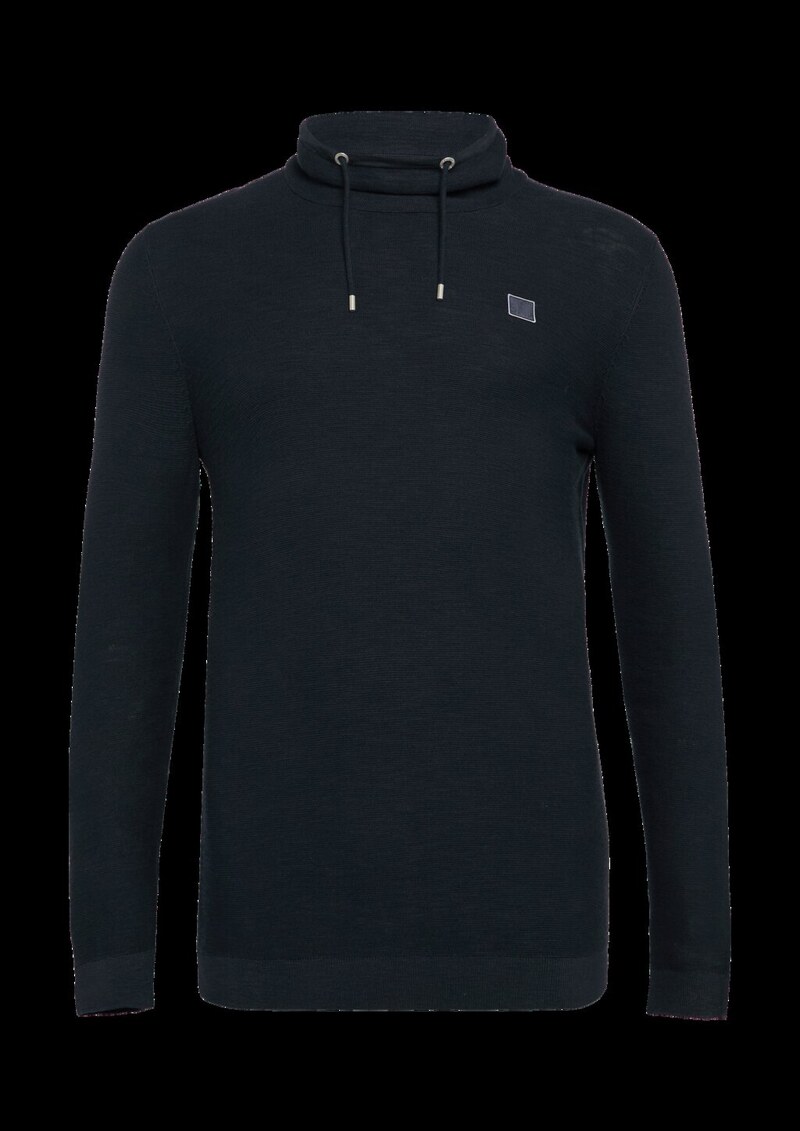 Strickpullover mit Schalkragen