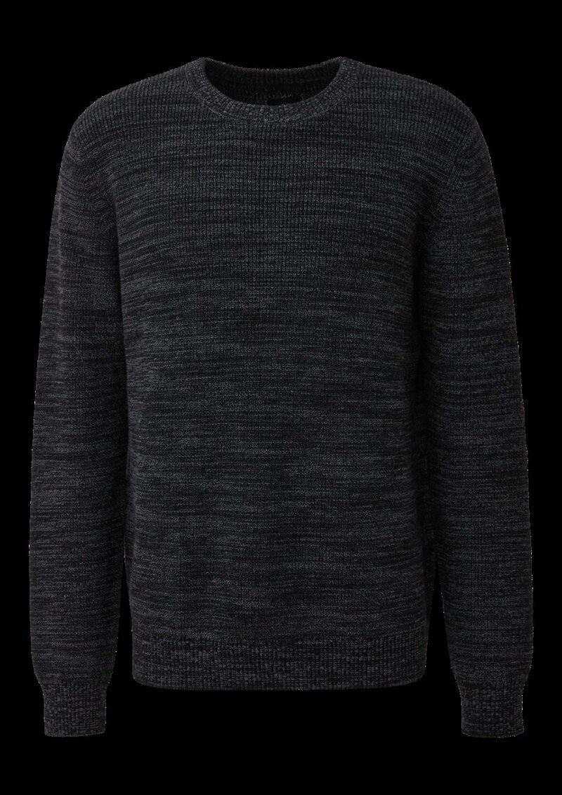 Melierter Strickpullover