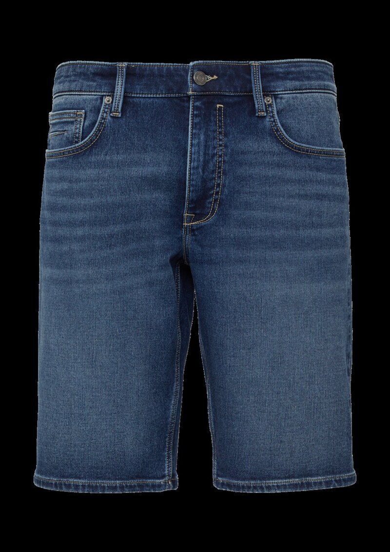 Jeans-Shorts / Regular Fit / Mid Rise / Straight Leg