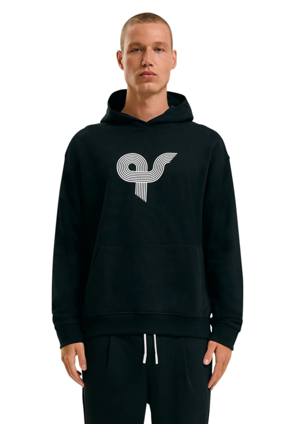 STREETS Kapsel Hoodie aus schwerer Baumwolle mit Logodruck