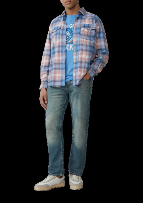 Regular Fit: Kariertes Hemd im Western-Style