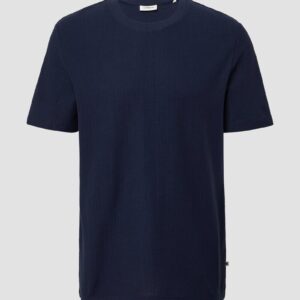 Baumwoll-T-Shirt aus Strukturjersey