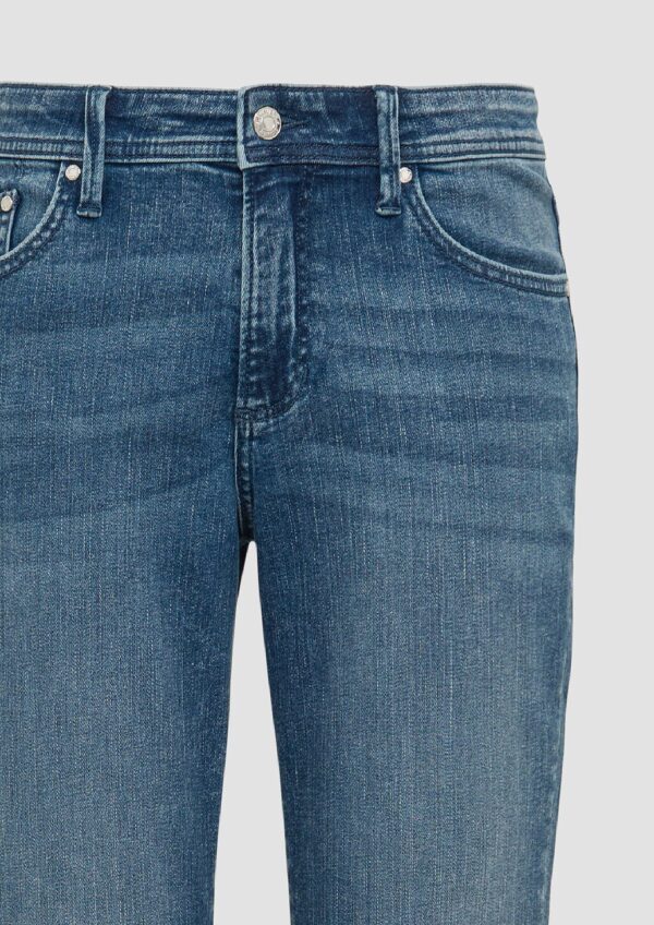 Ankle-Jeans Betsy / Slim Fit / Mid Rise / Slim Leg / Schmucksteine