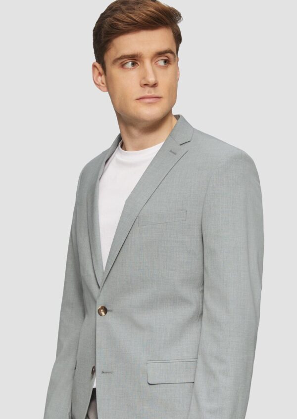 s.O PURE: Anzugsakko mit feiner Webstruktur