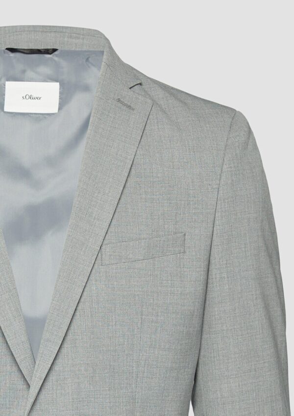 s.O PURE: Anzugsakko mit feiner Webstruktur