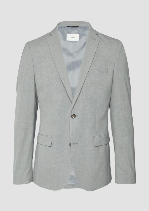 s.O PURE: Anzugsakko mit feiner Webstruktur