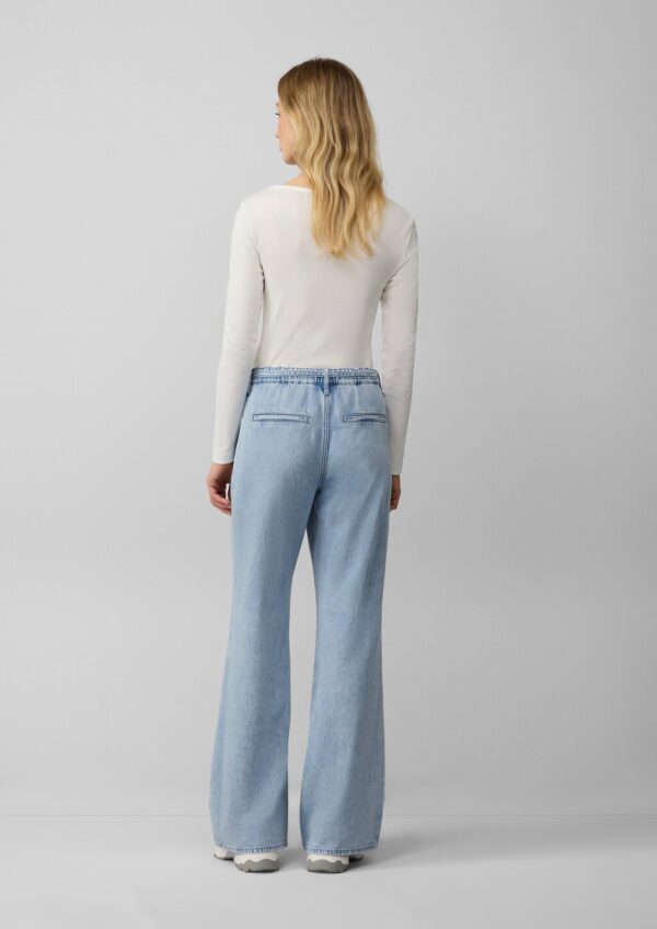 Jeans Suri / Regular Fit / High Rise / Wide Leg / Bindegürtel