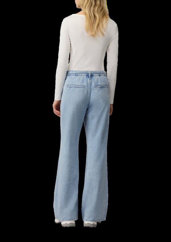 Jeans Suri / Regular Fit / High Rise / Wide Leg / Bindegürtel