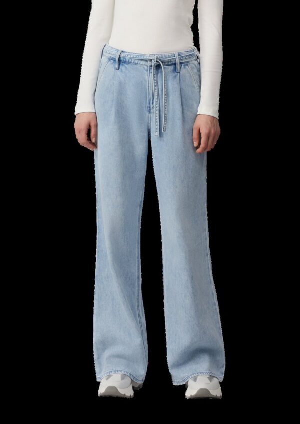 Jeans Suri / Regular Fit / High Rise / Wide Leg / Bindegürtel