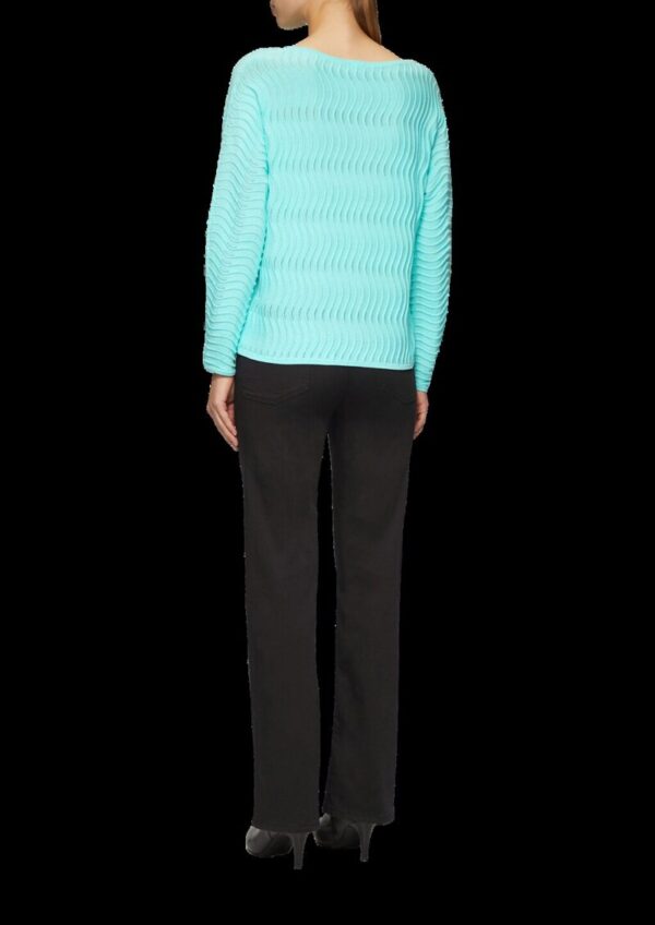 Strickpullover mit Ajourmuster