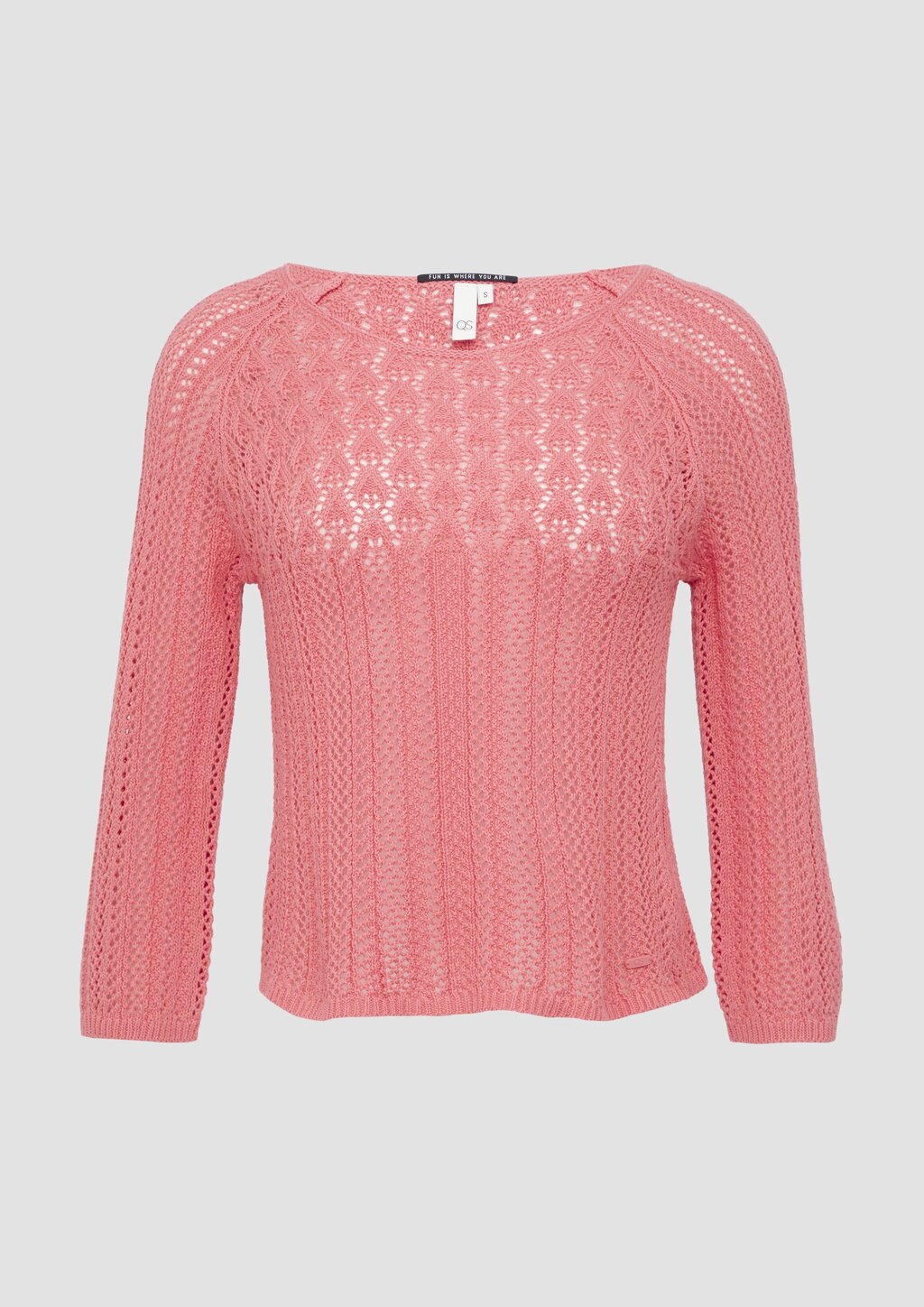 Pullover in Häkeloptik