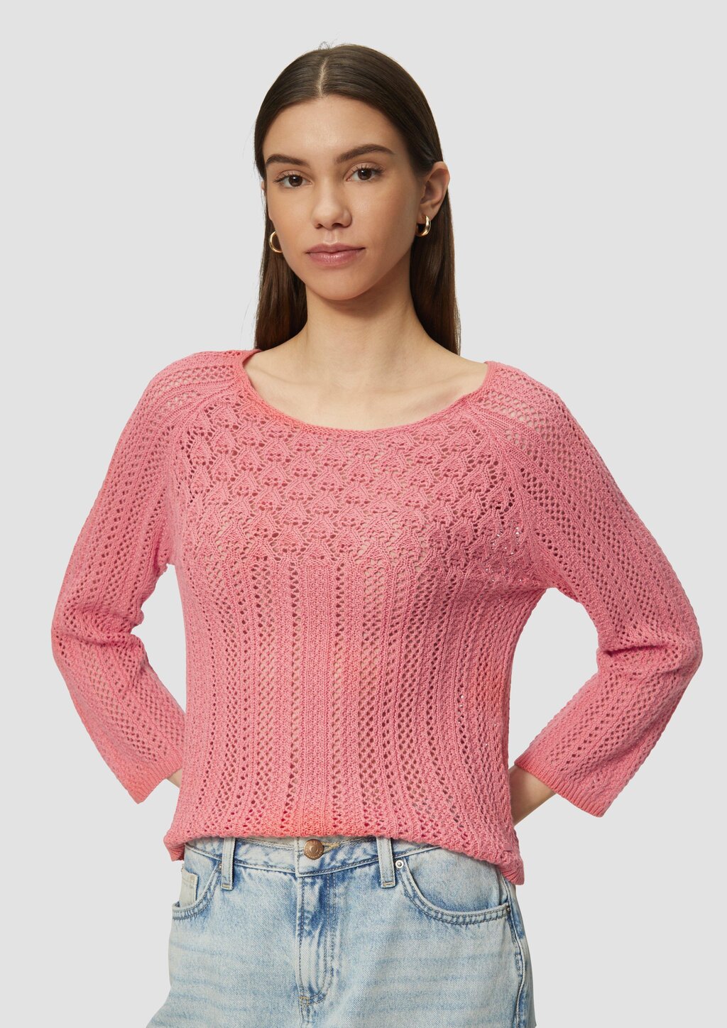 Pullover in Häkeloptik