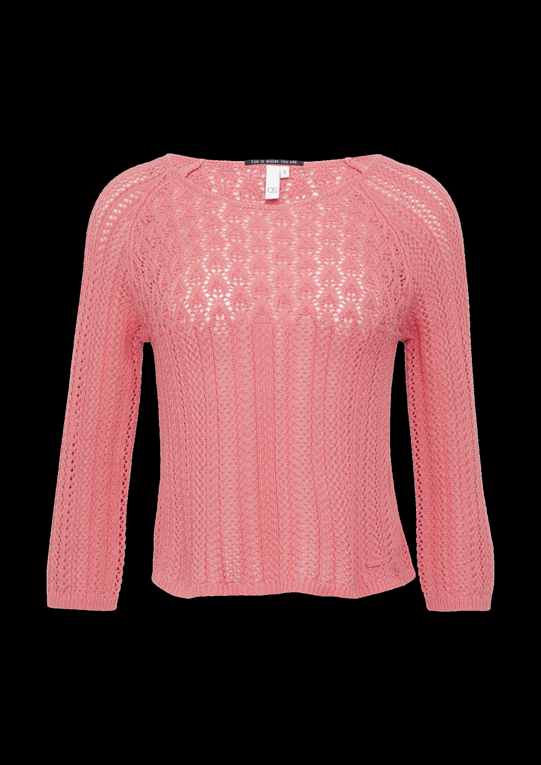 Pullover in Häkeloptik