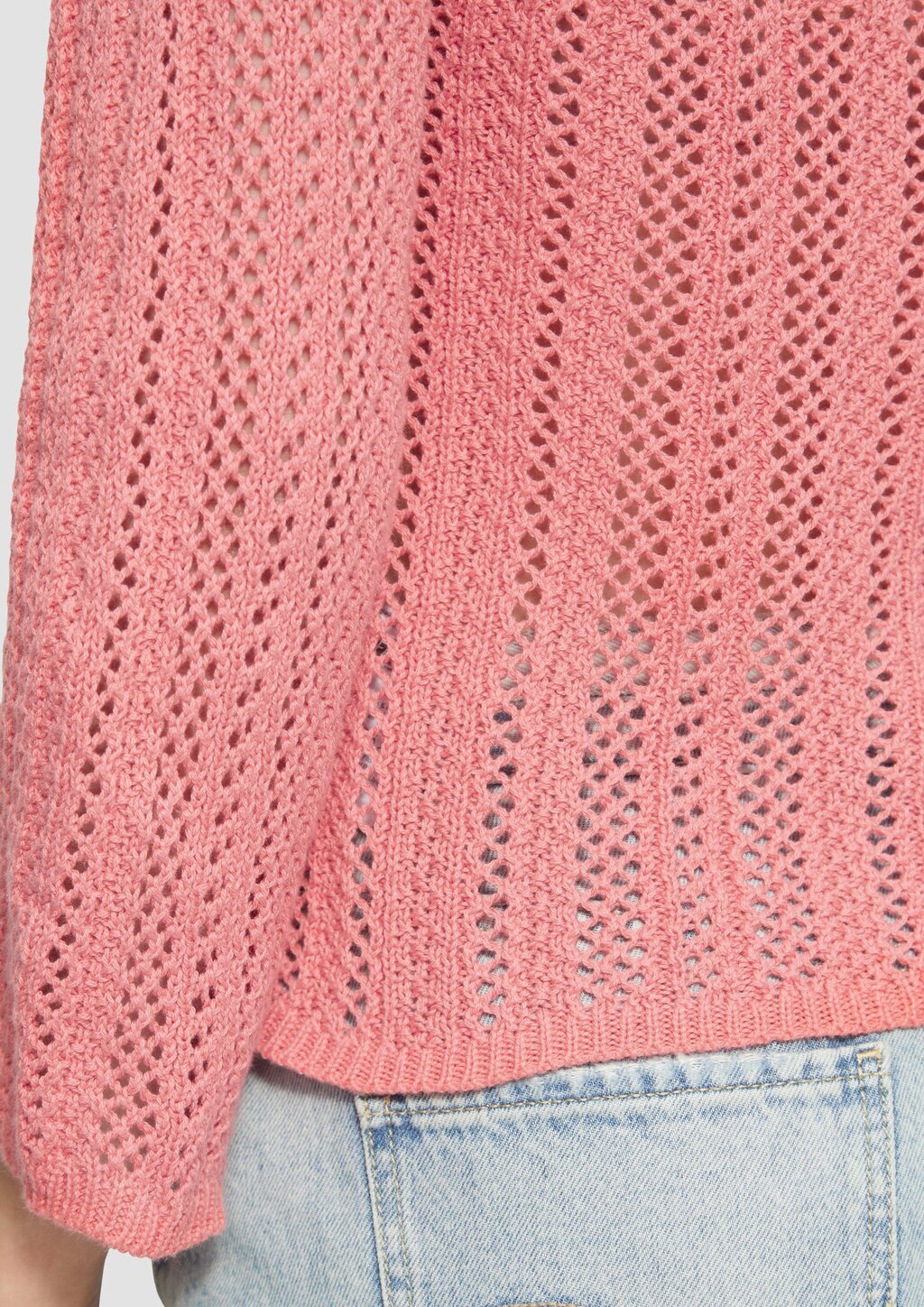 Pullover in Häkeloptik