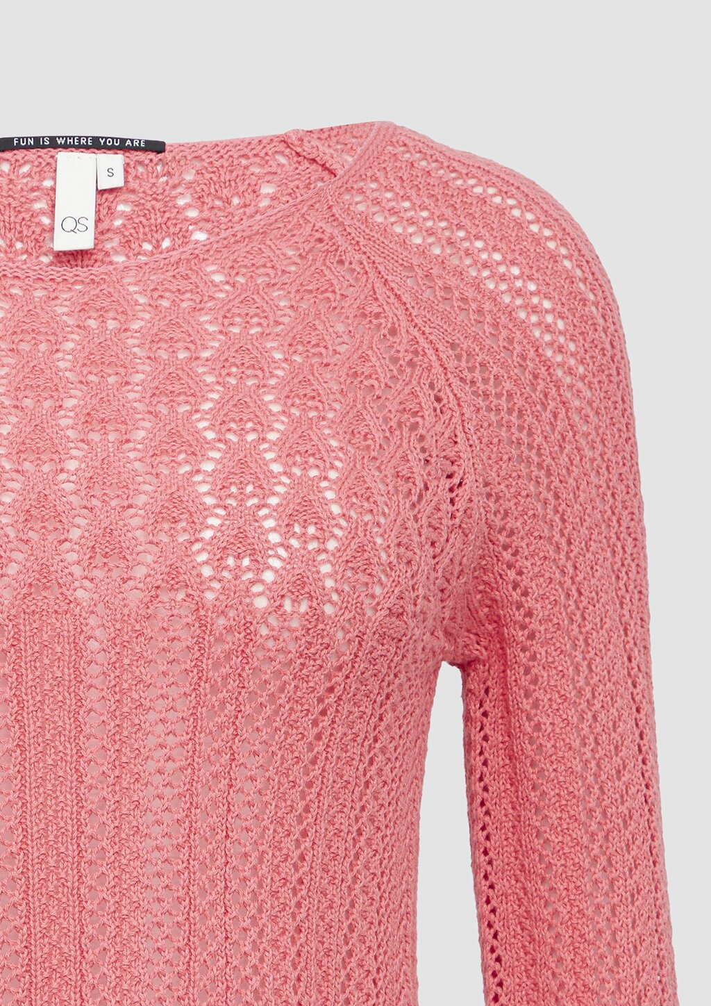 Pullover in Häkeloptik