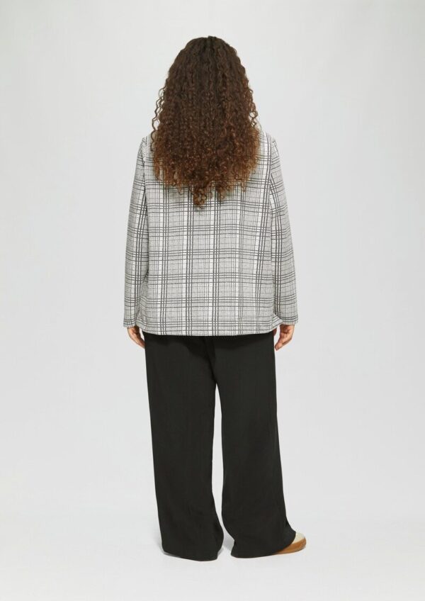 Gemustertes Sweatshirt mit Turtleneck