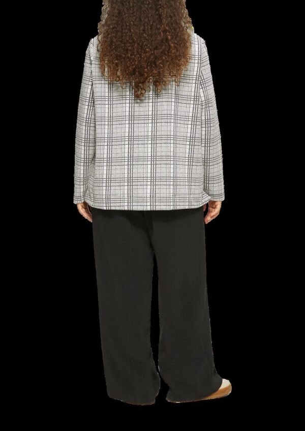 Gemustertes Sweatshirt mit Turtleneck