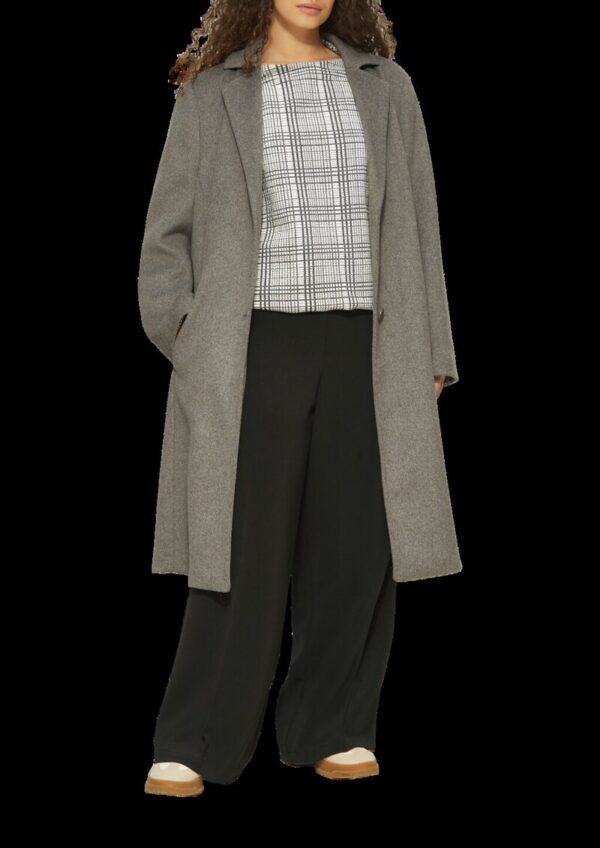 Gemustertes Sweatshirt mit Turtleneck