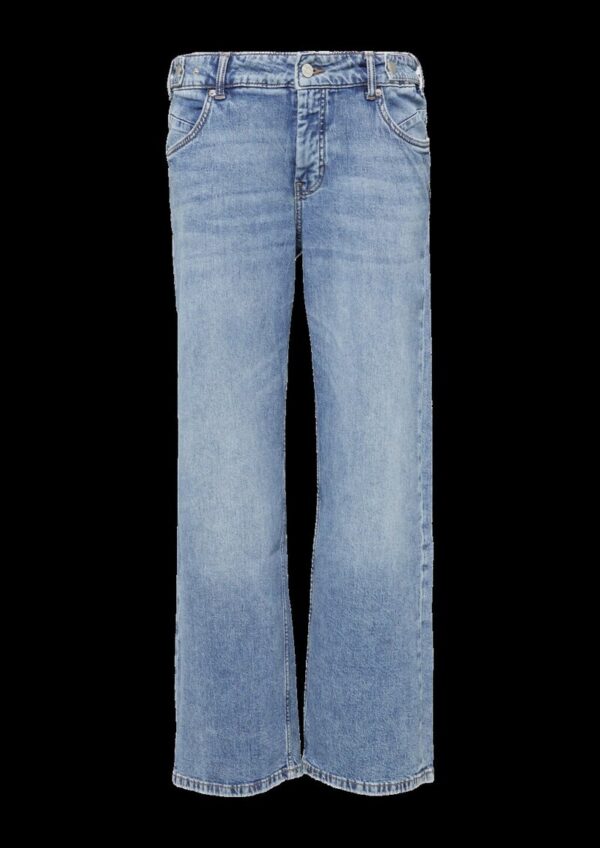 Jeans / Straight Fit / Mid Rise / Straight Leg