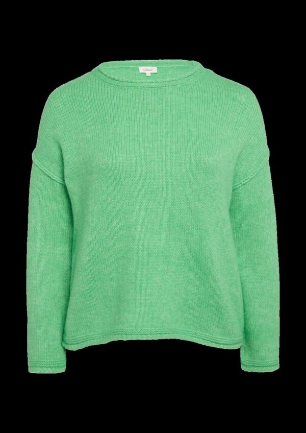 Strickpullover mit weiten Ärmeln im Relaxed Fit