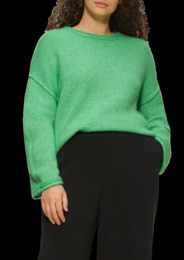 Strickpullover mit weiten Ärmeln im Relaxed Fit