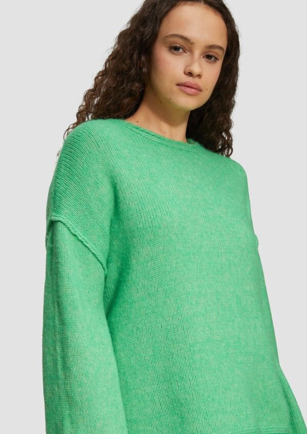 Strickpullover mit weiten Ärmeln im Relaxed Fit