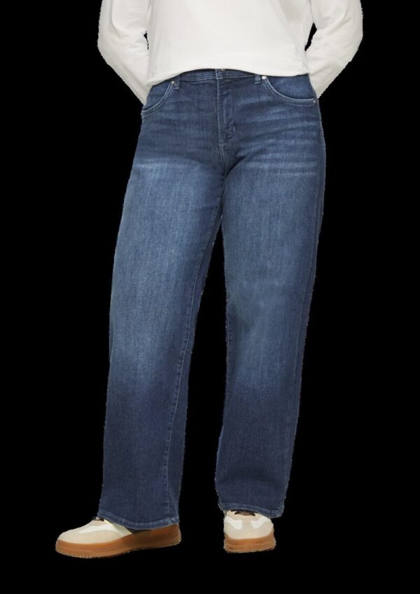 Jeans / Straight Fit / Mid Rise / Straight Leg