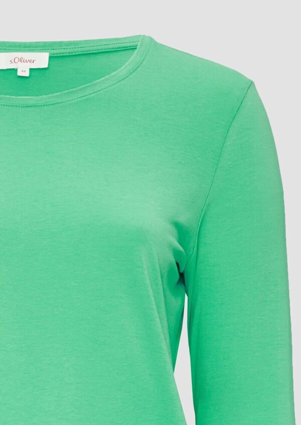 Longsleeve aus Baumwollstretch