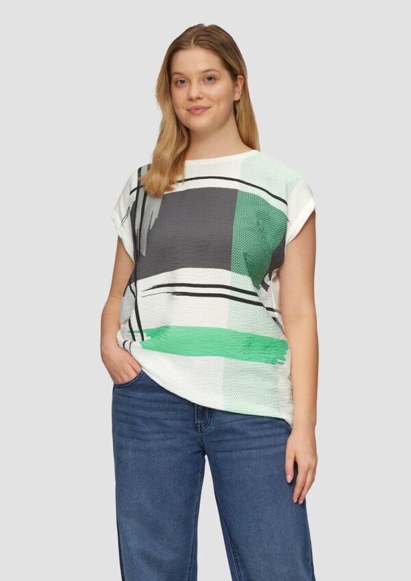 Jersey-Shirt im Fabricmix