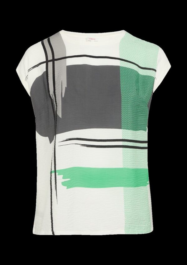 Jersey-Shirt im Fabricmix