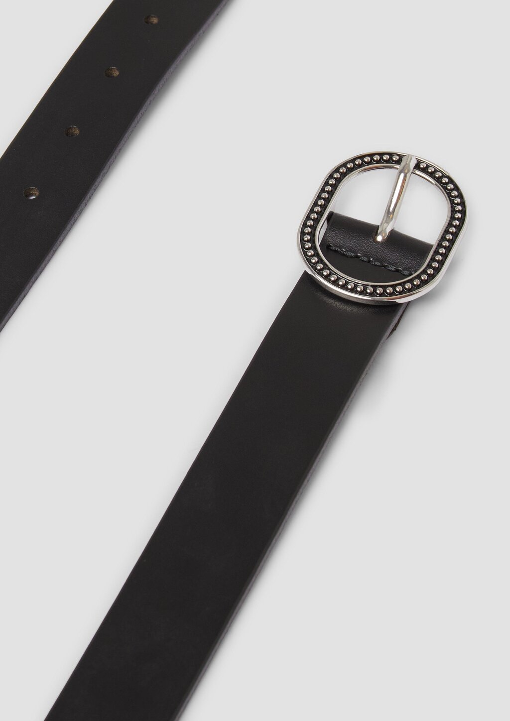 Gürtel aus Leder mit dekorativer Schließe