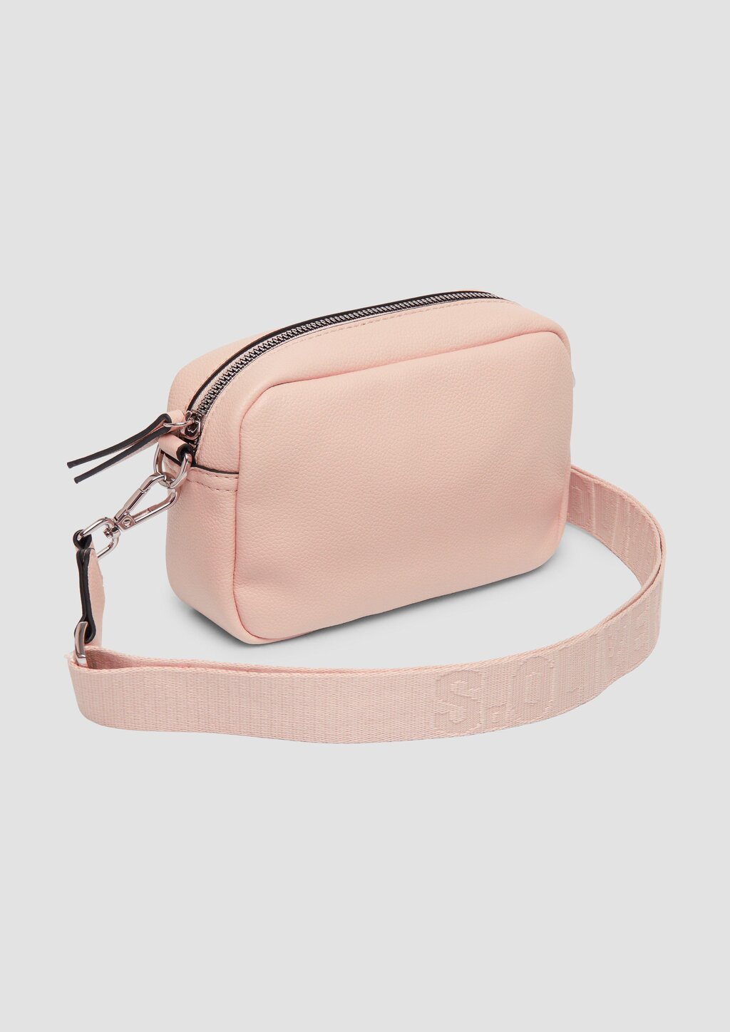 Camera-Bag mit Logo-Schultergurt und Reißverschluss