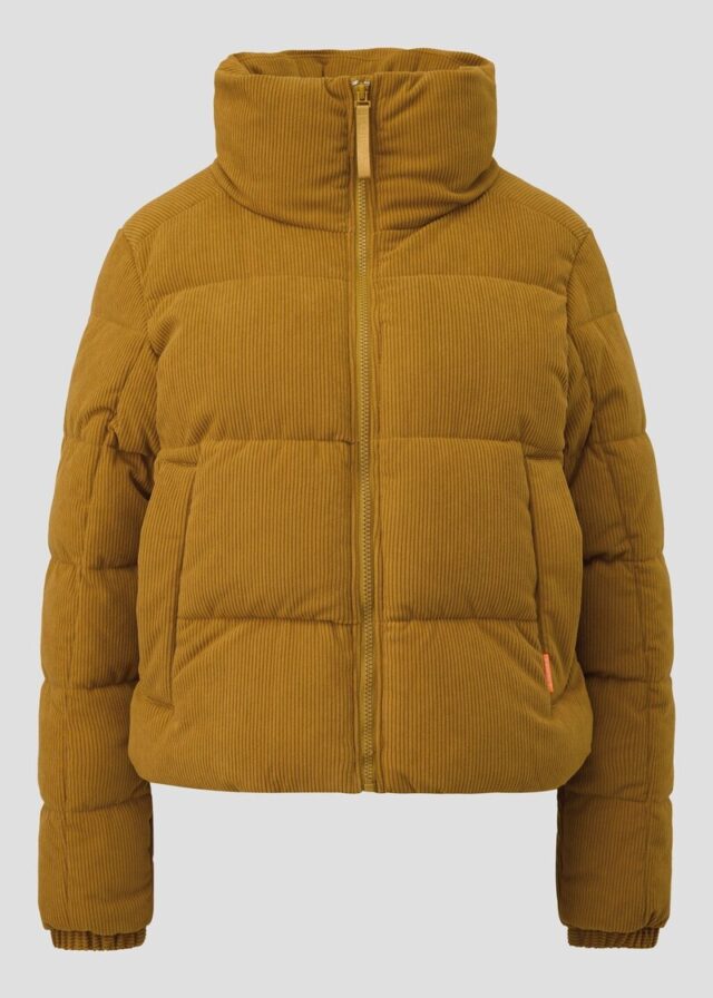 Wattierte Cordjacke