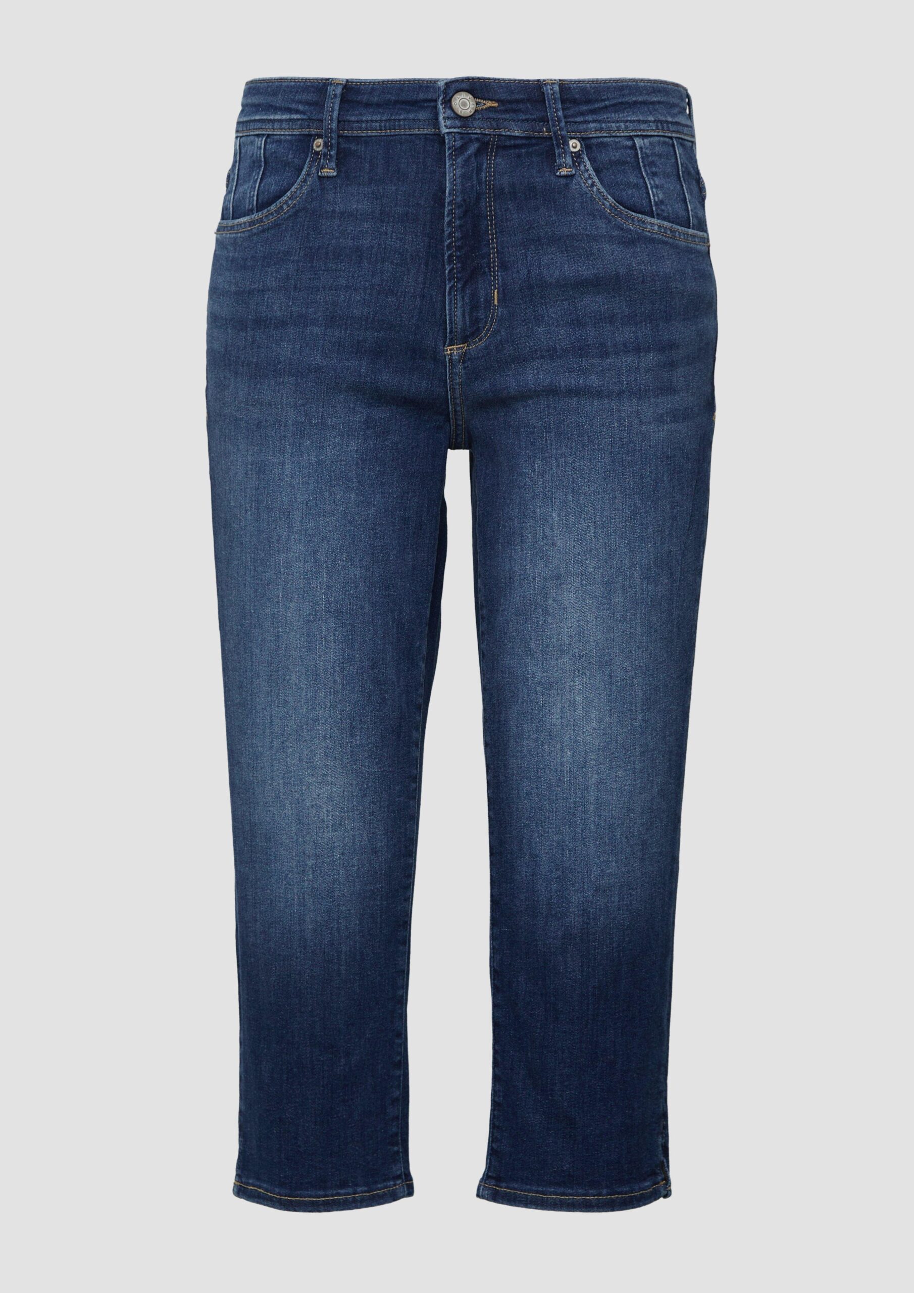 Capri-Jeans Betsy / Slim Fit / Mid Rise / Slim Leg / Schlitz