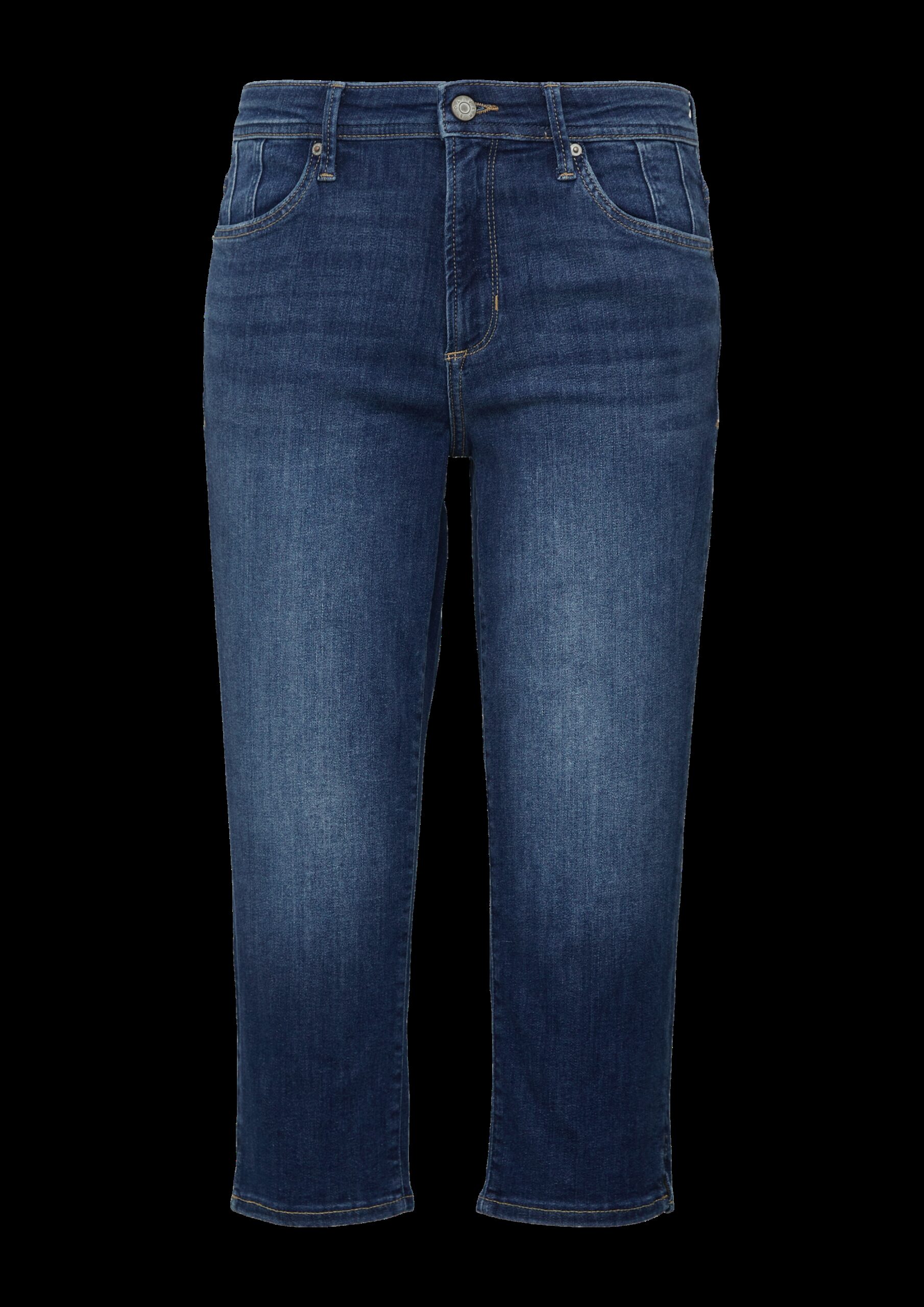 Capri-Jeans Betsy / Slim Fit / Mid Rise / Slim Leg / Schlitz
