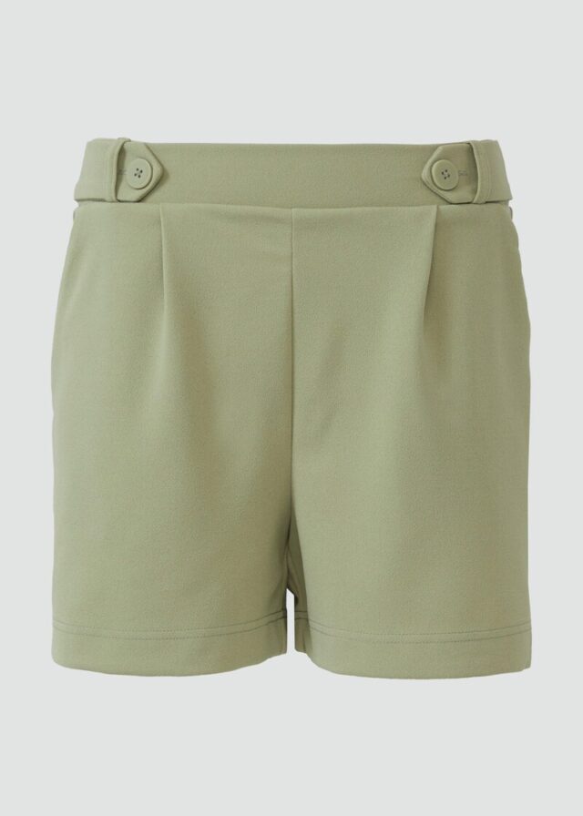 Shorts aus Interlockjersey