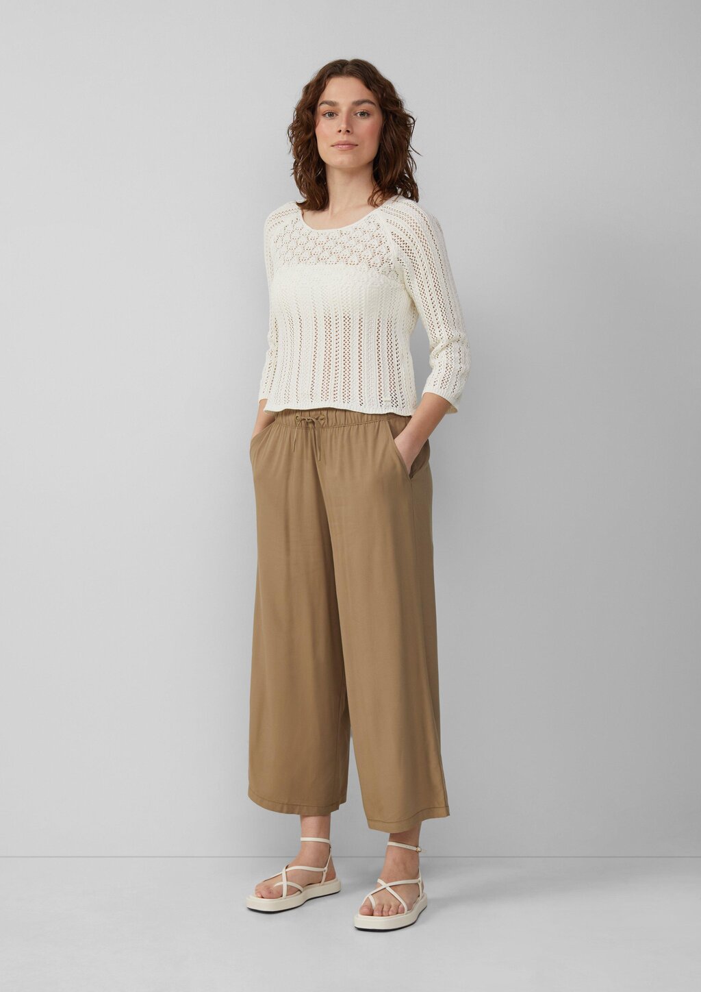 Culotte aus Viskose