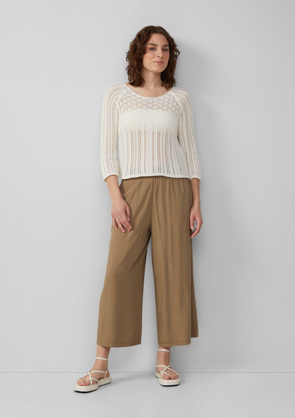 Culotte aus Viskose