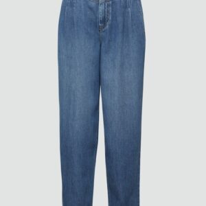 Ankle-Jeans / Relaxed Fit / High Rise / Barrel Leg
