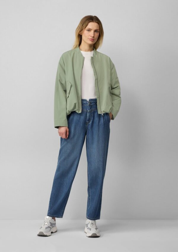 Ankle-Jeans / Relaxed Fit / High Rise / Barrel Leg