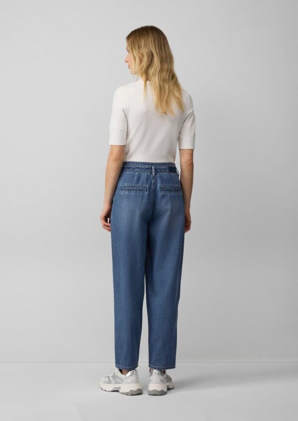 Ankle-Jeans / Relaxed Fit / High Rise / Barrel Leg