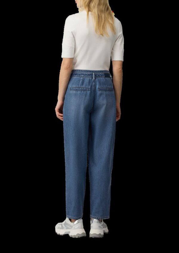 Ankle-Jeans / Relaxed Fit / High Rise / Barrel Leg