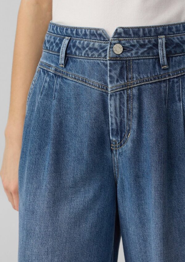 Ankle-Jeans / Relaxed Fit / High Rise / Barrel Leg