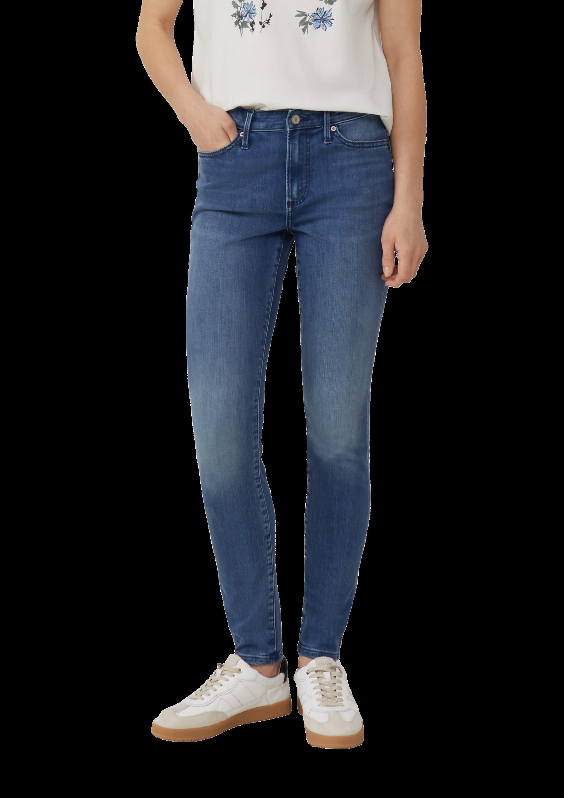 Jeans Izabell / Skinny Fit / Mid Rise / Skinny Leg