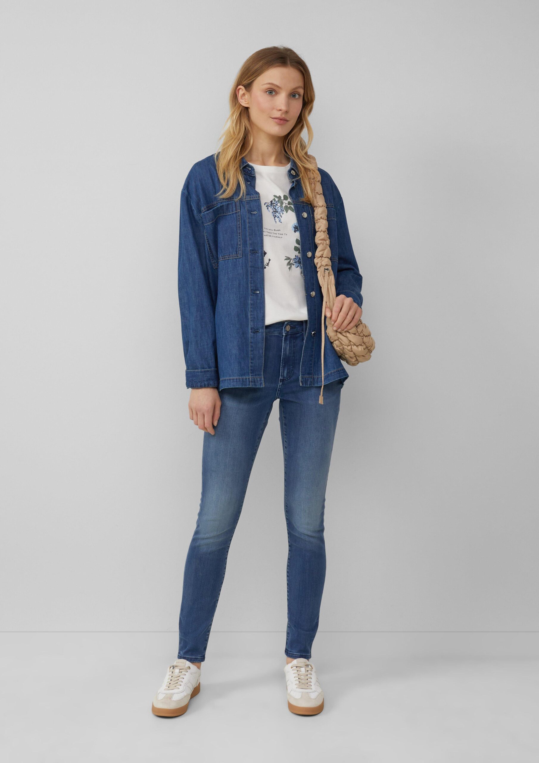 Jeans Izabell / Skinny Fit / Mid Rise / Skinny Leg